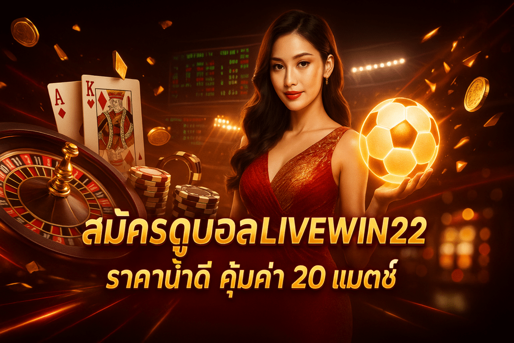 สมัครดูบอลLIVEWIN22